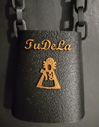 Bolso Tudela - Cencerro negro y dorado