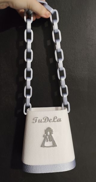 Bolso Tudela - Cencerro negro y dorado
