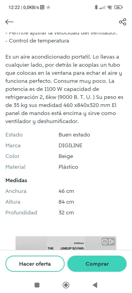 Aire acondicionado. deshumidificador y calefactor