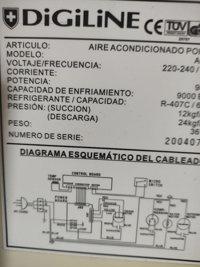 Aire acondicionado. deshumidificador y calefactor