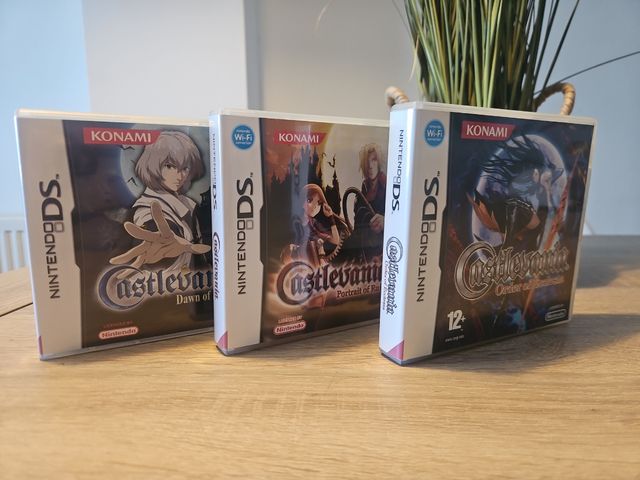 3x Castlevania Nintendo DS