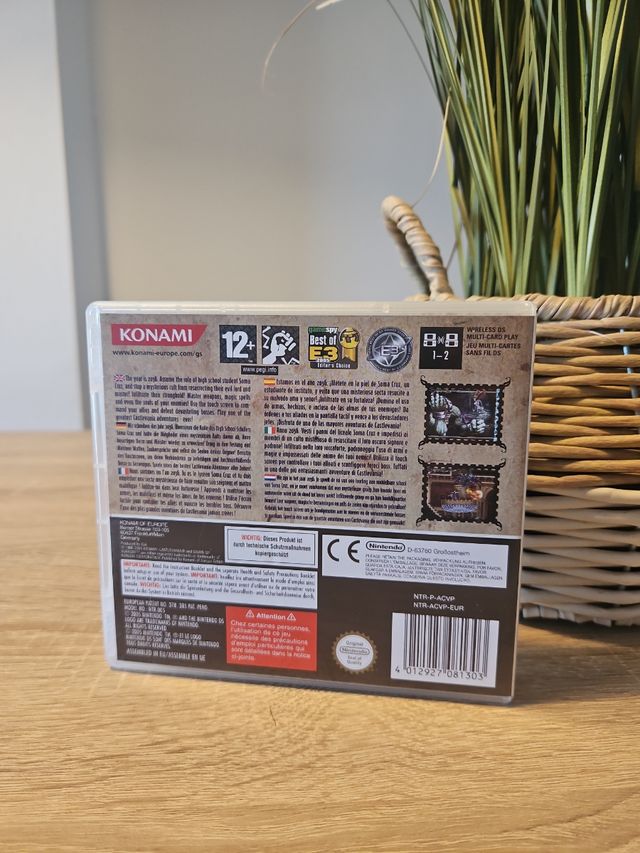 3x Castlevania Nintendo DS