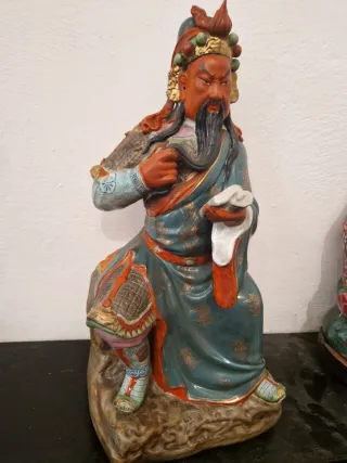 Statuette Porcellana Cinese
