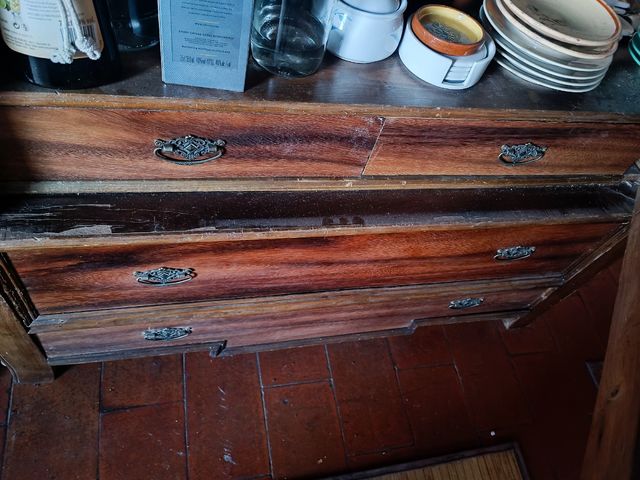 Vitrina antigua de madera ULTIMOS DIAS DESCUENTO