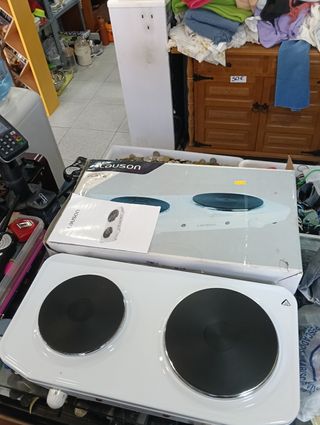 Cocina eléctrica 2 fuegos