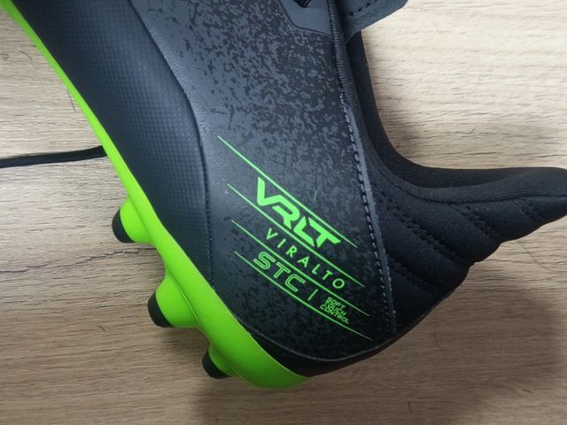 Zapatillas de fútbol Kipsta VRLT- negros/verdes