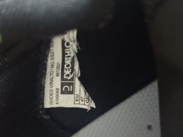 Zapatillas de fútbol Kipsta VRLT- negros/verdes