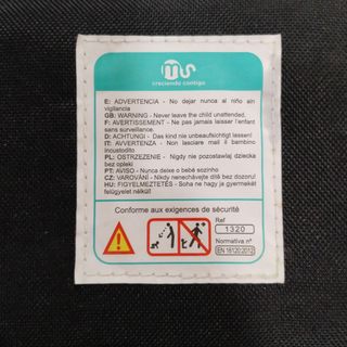 Trona portátil infantil