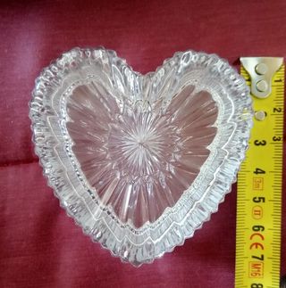 Cajita corazón cristal