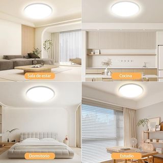 Plafón LED ultrafino 24W - 30cm