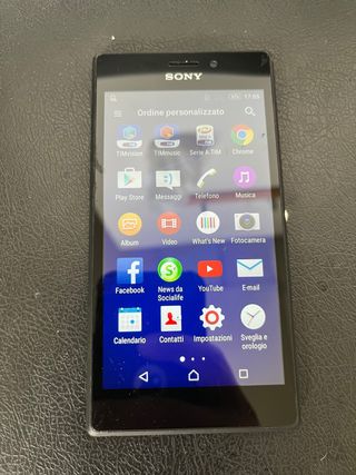 Sony Xperia Smartphone Nero