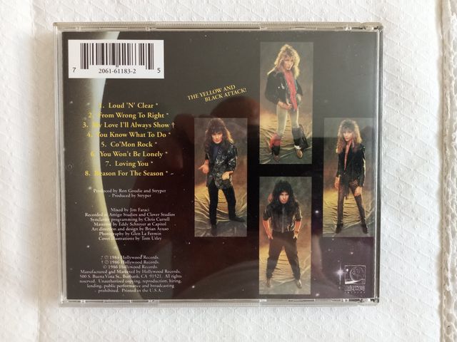 Stryper The Yellow And Black Attack CD Heavy Metal