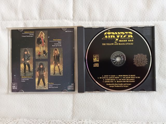 Stryper The Yellow And Black Attack CD Heavy Metal