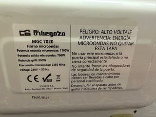Microondas Grigozo - 700W