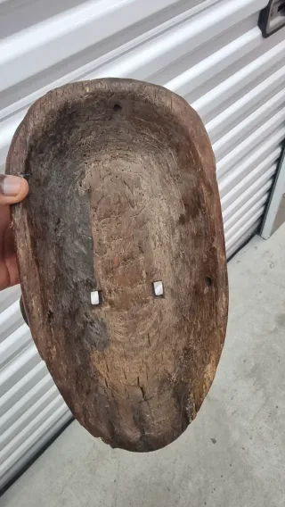 Máscara tribal africana antigua