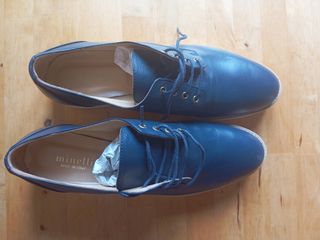 Zapatos Minelli Piel Azul Talla 40