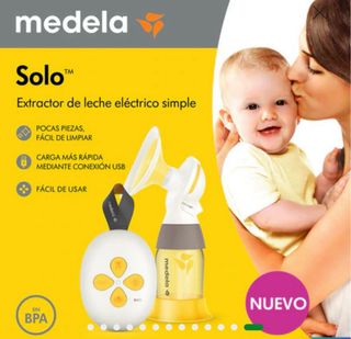 Sacaleches Medela Solo + accesorios