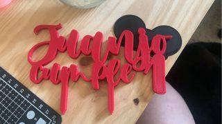 Caketopper impresion 3D