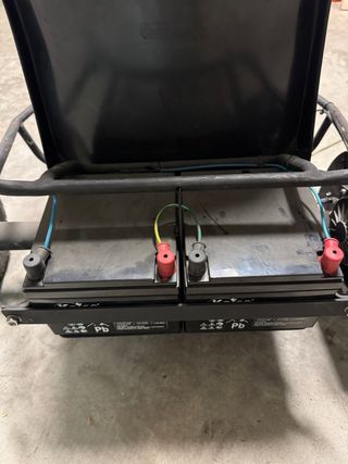 Kart eléctrico infantil hecho a mano 