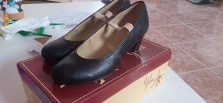 Zapatos baile Yebra negros