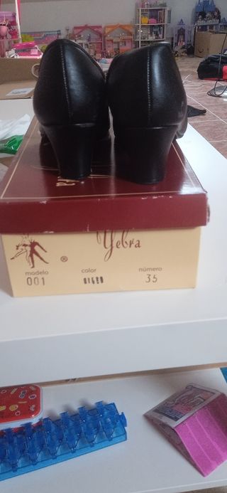 Zapatos baile Yebra negros