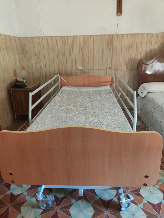 Cama articulada hospitalaria
