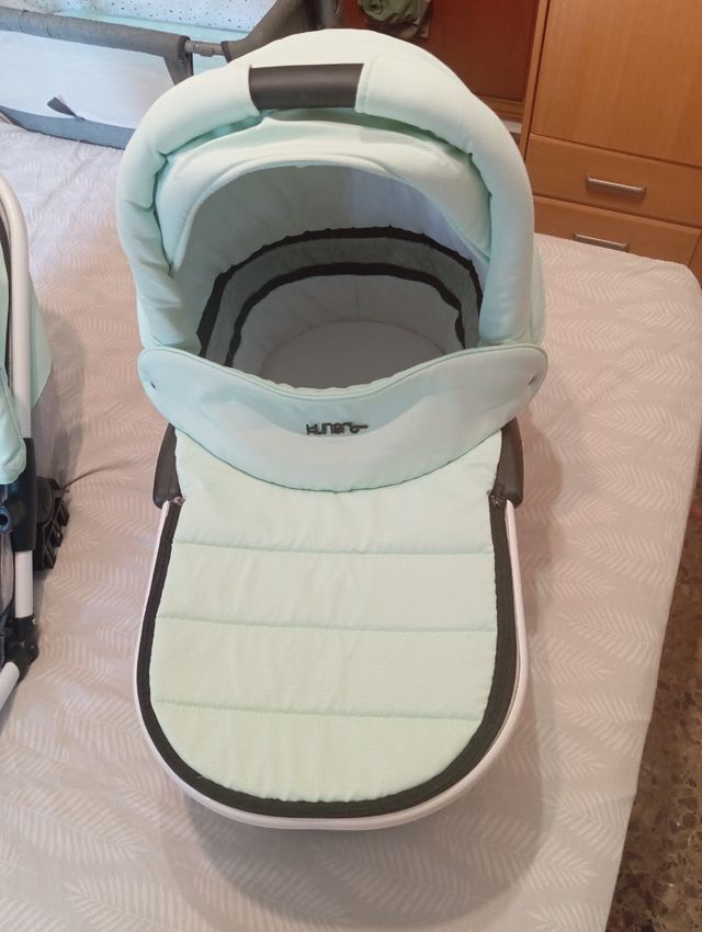 Carro bebé 3 piezas: capazo, silla y grupo 0+