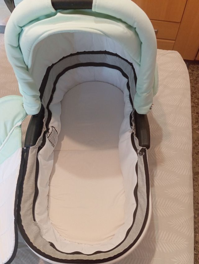 Carro bebé 3 piezas: capazo, silla y grupo 0+