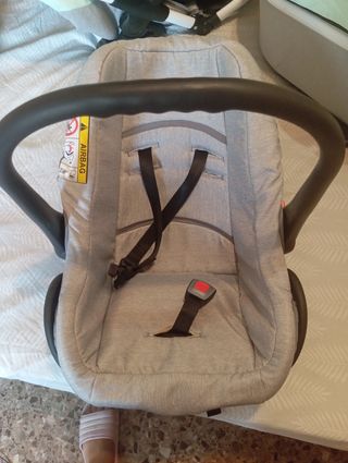 Carro bebé 3 piezas: capazo, silla y grupo 0+
