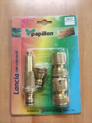 Raccordi ottone Papillon - Giardino