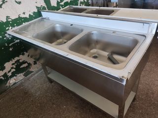 FREGADERO INDUSTRIAL DE 160 CM