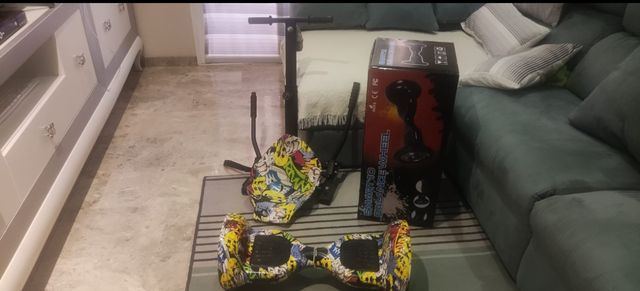 Hoverboard + kart multicolor