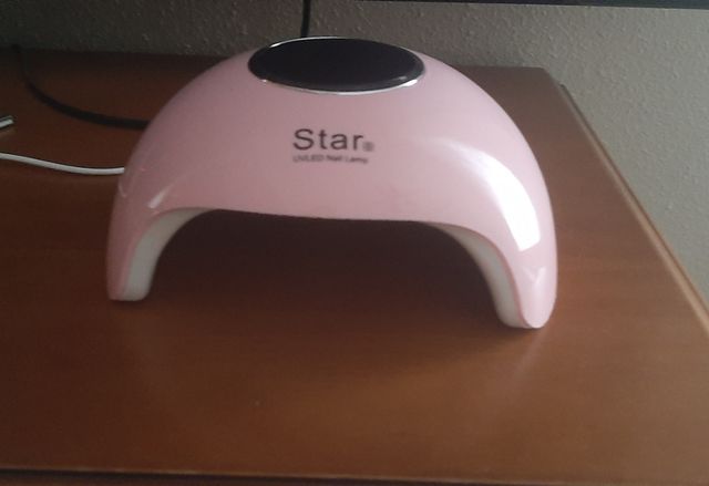 Lampara Secado Uñas Star Rosa