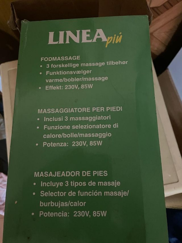 Masajeador de pies Lineapiù