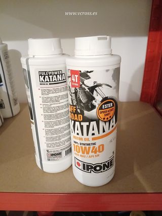 Aceite 4T Ipone Katana Off-road (10W40) 1L