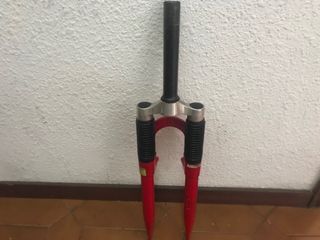 Horquilla bici 26" roja