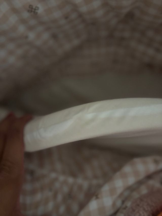 Cuna Moisés mimbre + colchoncito