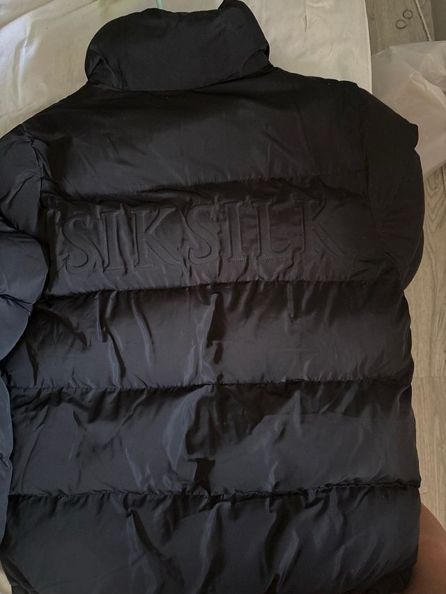 Chaqueta Siksilk negra - Talla S