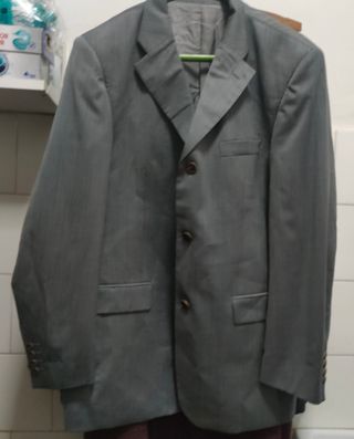 Saco (chaqueta) gris hombre - Fiesta