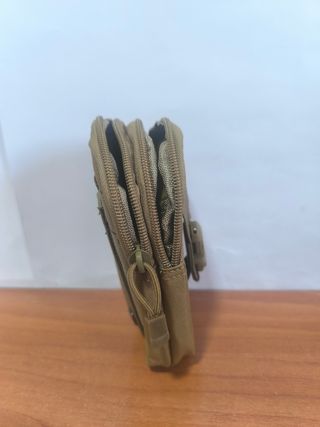 Riñonera táctica Marrón Caqui