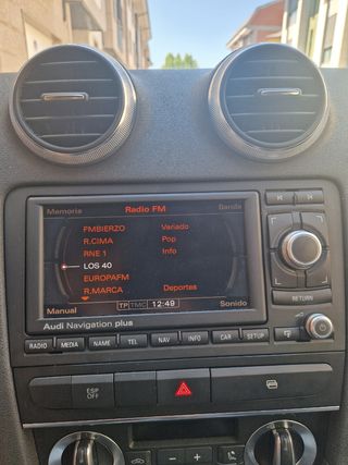 Audi MMI Navegación Plus + bluetooth manos lbres