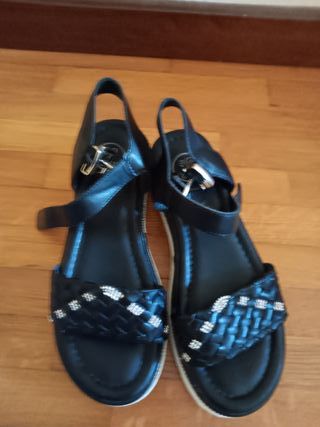 Sandali neri donna 37 