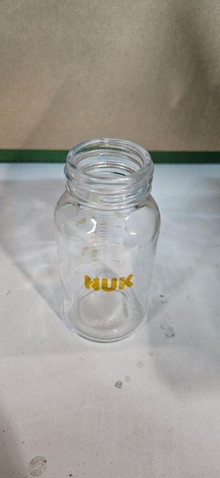 Biberón NUK cristal 125ml