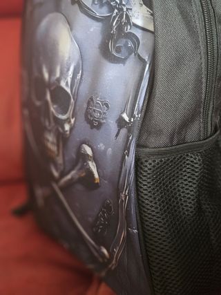 Mochila Calavera Gótica