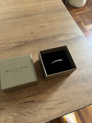 Anillo plata circonitas