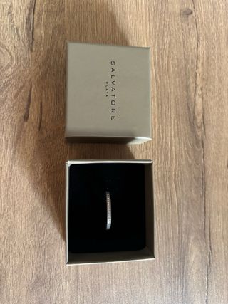 Anillo plata circonitas