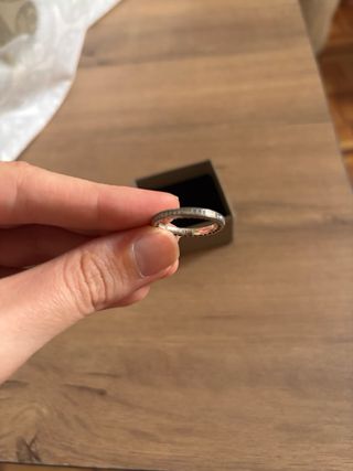 Anillo plata circonitas