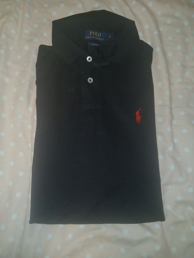 Polo Ralph Lauren color negro, Talla M.