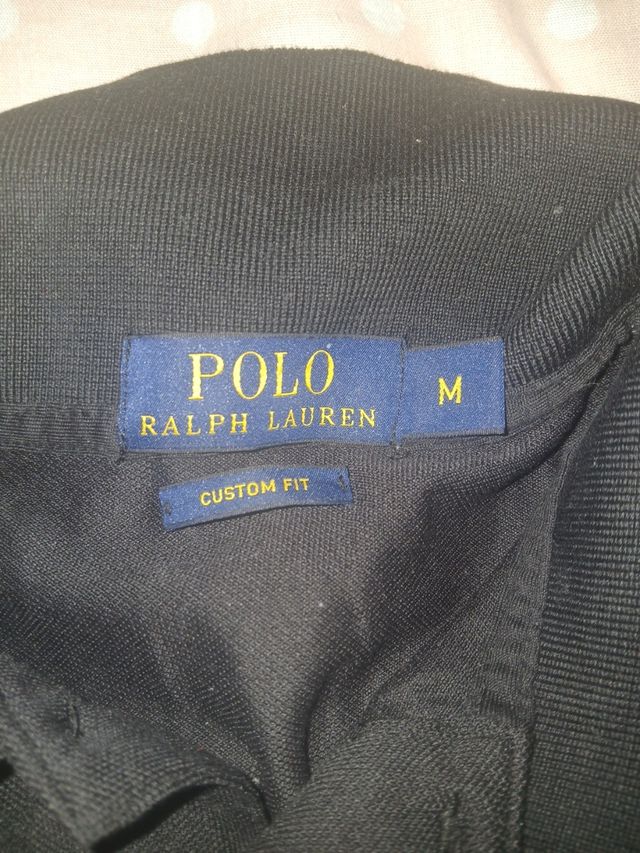 Polo Ralph Lauren color negro, Talla M.