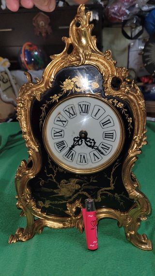 Antiguo  Reloj sobremesa estilo Luis XV